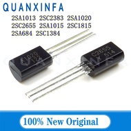 50PCS 2SA1013 2SC2383 2SA1020 2SC2655 2SA1015 2SC1815 2SA684 2SC1384 TO92L power triode in stock QVV