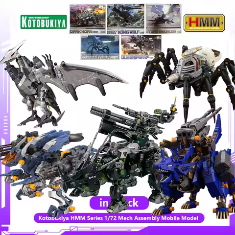 KOTOBUKIYA Original 1/72 HMM Series Sos Machine Beast Zoids Assembly Movable Triceratops Pterosaur S