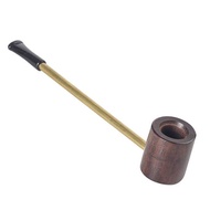 Wooden Long Pipe For Straight Smoking Pipe Portable Handmade Filter Smoking Accessories Tobacco Pipes Gifts For Men