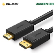 UGREEN DP male to HDMI male cable 2M-10202