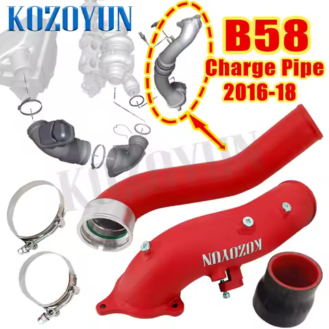Charge Pipe Intake charging tube for BMW B58 M140i M240i 340i 440i xDrive 16-18