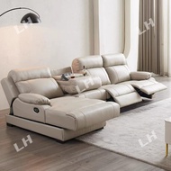 Wall Space Mounted Zero Sofa Intelligent Cabin Electric Multifunctional Leather Sofa Home Theater Li
