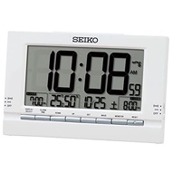 SEIKO SQ323W Alarm Clock Table clock Table Digital Radio White 112 x 173 54mm