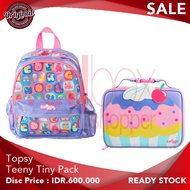 Original smiggle Topsy Teeny Tiny Pack (backpack + lunchbox)