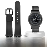 Fit Casio GM-B2100 Strap G-SHOCK Metal Octagonal Restoration Sports Waterproof Silicone Watch Strap