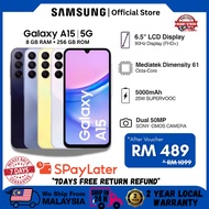 Samsung Galaxy A15 5G [8GB+256GB] | 6.5" 90Hz Display | 50MP Camera 25W Fast Charge| 2 Year Warranty