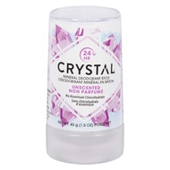[PRE-ORDER] CRYSTAL BODY DEODORANT MINERAL DEODORANT STICK UNSCENTED 1.5 OZ (40 G) LONGLASTING UP TO