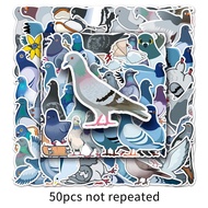 Set of 50 cute Dove Dove Dove Dove Dove Waterproof stickers for laptop, car, helmet ST120
