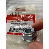90305-KCJ-951 (14MM) NUT TAYAR CBR250 CBR150 100% ORIGINAL THAILAND