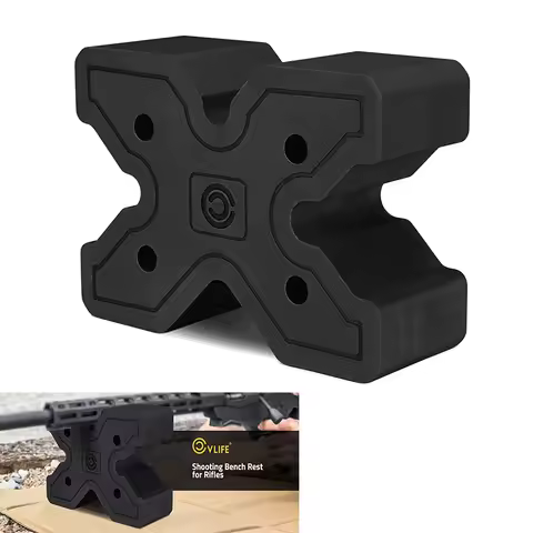 CVLIFE X-Block Shooting Rest Rifle Block Stand for Shooting Recoil Reduction Lightweight Large Size 