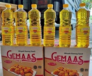 minyak goreng botol Gemaas 1 liter @12btl /krat