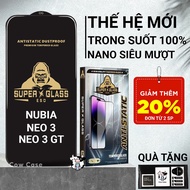 Tempered Nubia Neo 3, Neo 3 GT Meocase full screen | Screen protector for Nubia