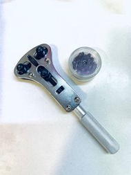 手錶開蓋器電池更換開表器萬能維修後蓋拆卸三爪調表修表工具套裝 手錶換電池