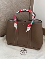 Hermes Garden Party 36 Etoupe (大象灰）