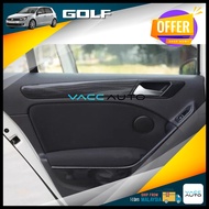 Volkswagen VW Golf MK6 Carbon Fiber Door Panel Lining Cover Trim Cover for Golf MK6 2008 - 2012 Vacc