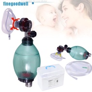 อุปกรณ์ช่วยหายใจมือบีบผู้ใหญ่ Compower Y-3 Ambu Bag PVC สีเขียว เป็นอุปกรณ์การกู้ชีพและดูแลทางเดินหา