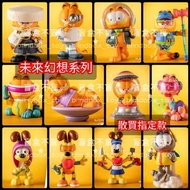 加菲貓未來幻想系列 Garfield Future Fantasy 未來刑警 太空警衛隊 睡眠艙 宇宙飛行者 元素藥劑師 機械狼人 時光觀察員 機械修理工 賽博dj 未來廚師 星際旅行者 科幻醫生 P