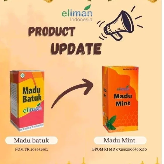 TERMURAH-MADU BATUK MADU ELIMAN 165GR - MADU BATUK ELIMAN ORIGINAL