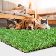Turf Rug, Artificial 3x5 Ft 1.38 Inch Custom Size, Synthetic Grass Mat Carpet, Astroturf with Draina