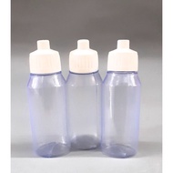 Round TELON Oil Bottle / Eucalyptus Oil Container 30ML PVC N18 SET White Screw Cap