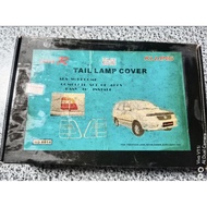 Toyota Unser Rear Tail Lamp Cover Chrome - Hanya 2pcs Macam Dalam Gambar