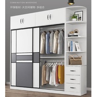 Wardrobe Sliding Door 2/3 Door Sliding Wardrobe Home Bedroom Modern Minimalist Sliding Door Wardrobe