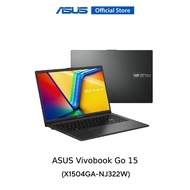 ASUS Vivobook Go 15 X1504GA-NJ322W 15.6 Inch thin and light laptop FHD Intel Core i3-N305 8GB DDR4  Intel UHD Graphics 512GB M.2 NVMe PCIe 3.0 SSD WiFi5