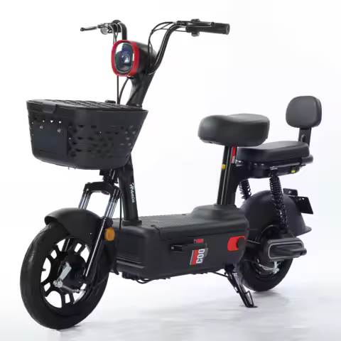 48v 450W Electric Bicycle with Mirror City Electric Bicycle and Electric Scooter for Car on Sale