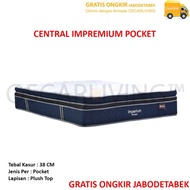 Central Imperium Pocket Plush Top Tebal 38 Cm Kasur Spring Bed