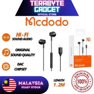 MCDODO HP-408 Digital Earphone for Lightning | Hi-Fi Audio | Original Sound Quality | DAC Chipset | 