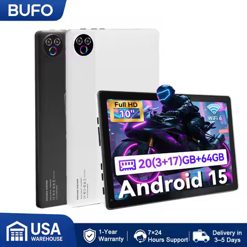 BUFO KB1001 10.1 Inch A333 Five Core Tablet 20GB(3+17G) RAM 64GB ROM Android 16 Go 800*1280 HD LCD S