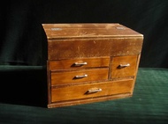 【老時光 OLD-TIME】早期二手日本進口木製針線箱裁縫箱