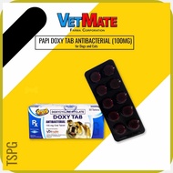 Papi[Cx,Aw*Doxy,Rq[Tab,wp[Antibacterial-ZGfor-hDogs-gand-VCats 100mg per 10 pcs