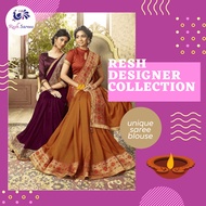 Resh Designer Saree Collection/Indian Wear/ Diwali/Sari/Indian Costume/ Deepavali Costume