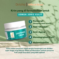 DRICHA LIGHTENING CREAM krim malam pencerah flek by Dr.ika