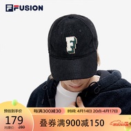 FILA FUSION斐乐潮牌棒球帽情侣款2023年时尚鸭舌帽遮阳帽