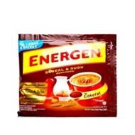 Energen Cereal & Milk Sneezing Cereal Powder Drink No. 1 in Indonesia Chocolate Flavor X1 Sachet 35G