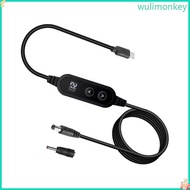 WU Adjustable Voltages USB C To Dc5525 Charging Cable With 1Connector PD Fast Charging