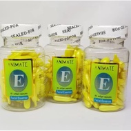 Animate Facial Serum contains 60 Pcs / Animate Brightening Serum Vitamin E Facial Essence Brightens