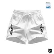 Quick-Drying Shorts Men's Lightweight Breathable Running Casual Quarter Pants Sports Shorts Summer M