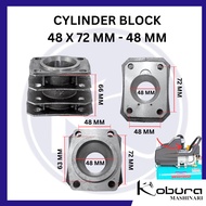 MESIN Cylinder Casting Cylinder Block Gemini Wipro 240 Piston Diameter 48 MM Cast Block Size 48 x 72
