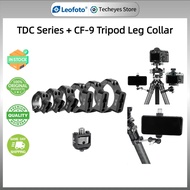 Leofoto TDC-22/ TDC-25/ TDC-28/ TDC-32/ TDC-36/ TDC-40 + CF-9 Tripod Threaded Leg Collar with 3/8″ S