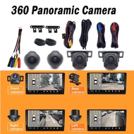 Car Surround View Monitoring System  Bird View System 4-way 360 Panorama Camera Dvr Hd 1080P Recorde