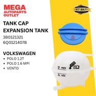 EXPANSION TANK / SPARE TANK - VOLKSWAGEN POLO 1.2T / 1.6 MPI / VENTO 6Q0121407B 3B0121321