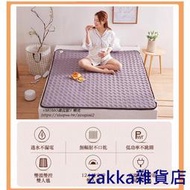 【zakka雜貨店】【快速出貨】【全網最低】單人雙控電熱毯 110V發熱毯 恆溫電暖毯 加大電褥子 安全電熱蓋毯 斷電保