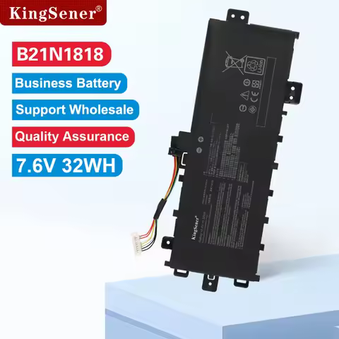 KingSener 7.6V 32WH B21N1818 Laptop Battery For ASUS VivoBook 17 X712 X712FA X712FB B21N1818-2 C21N1