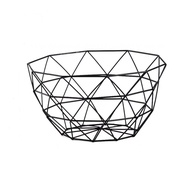 Metal Wire Fruit Basket Creative Mesh Fruit Bowl Modern Style Container for Kitchen Counter, Table Centerpiece Decorative