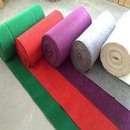 Foot Mat Red Carpet Polypropylene Fiber Suitable For Weddings Events Size 1M 1.2M Per Meter