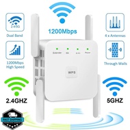 5Ghz WiFi Repeater Wireless Wifi Extender WiFi Booster WiFi Amplifier 2.4G 5G 1200Mbps Long Range Si