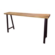 【吉迪市100%原木家具】SSFOOT009S2C1 原木工業風吧台桌 高腳